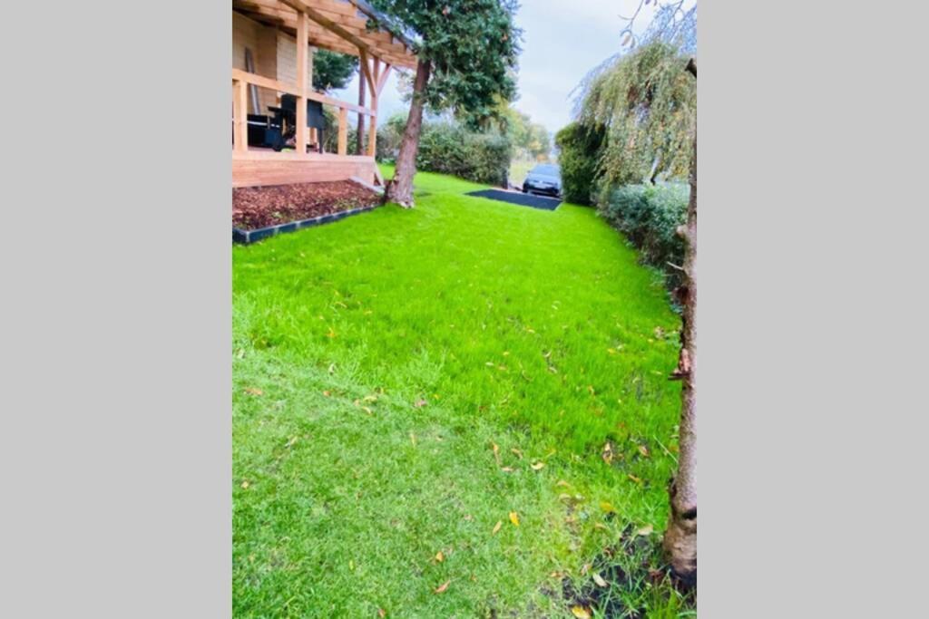 Moderner Einraumbungalow Auf Eigenem Grundstueck Flecken Zechlin Extérieur photo